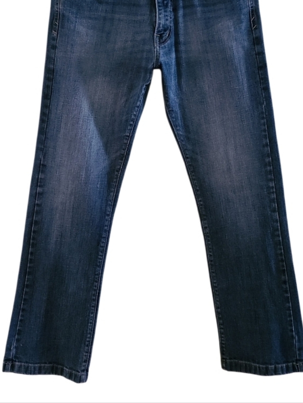 Diesel Co D-Strukt Slim Straight Leg Jeans Medium Dark Wash Fade Made In Italy - Picture 7 of 16